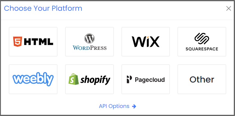 Choose your platform