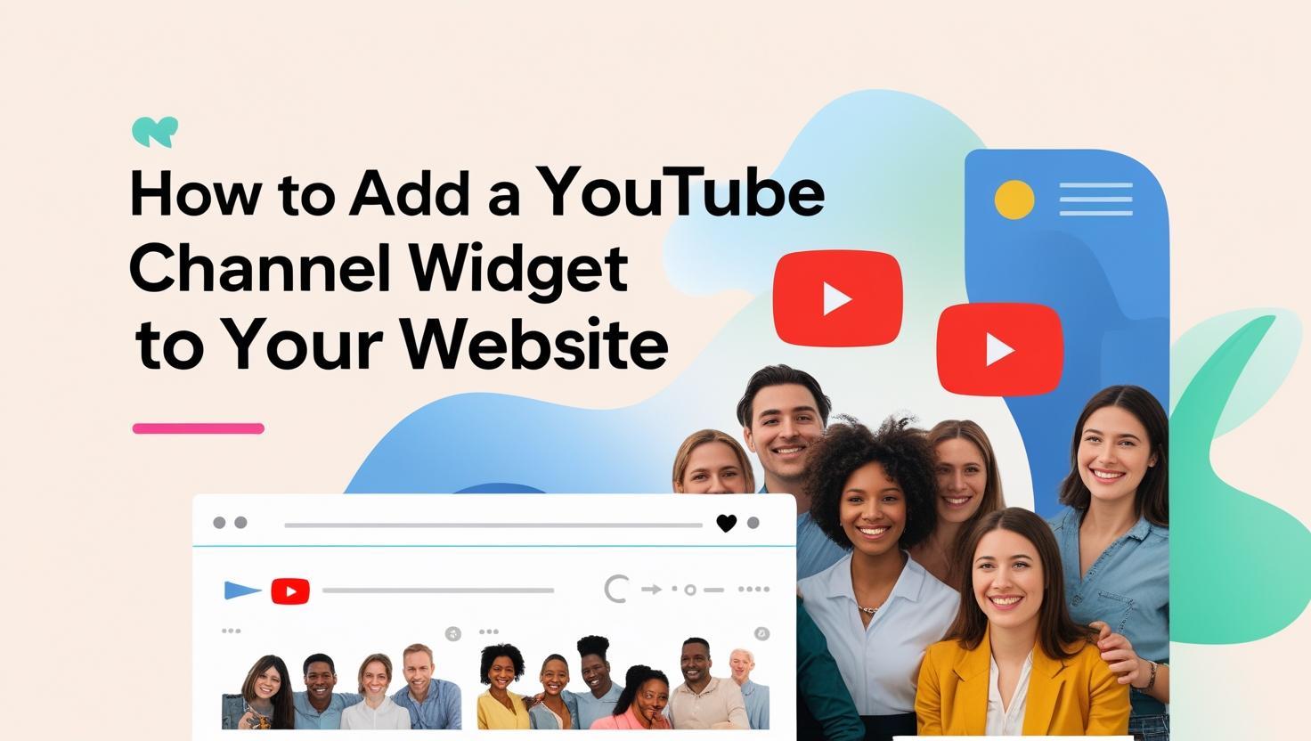 How to Add a YouTube Channel Widget to Your Website